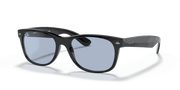 Blue/Grey Classic Lenses, Polished Black Frame