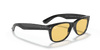 [Yellow Classic Lenses, Polished Black Frame]