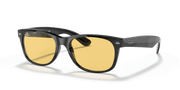 Yellow Classic Lenses, Polished Black Frame