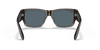 [Dark Blue Lenses, Polished Havana Frame]