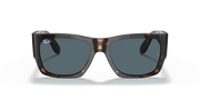 Dark Blue Lenses, Polished Havana Frame