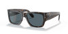 [Dark Blue Lenses, Polished Havana Frame]