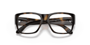 Clear Lenses, Polished Havana Frame