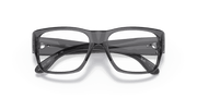 Clear Lenses, Polished Transparent Grey Frame