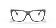 Clear Lenses, Polished Transparent Grey Frame