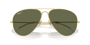 Green Lenses, Polished Arista Gold Frame