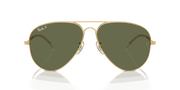 Green Lenses, Polished Arista Gold Frame