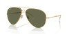 [Green Lenses, Polished Arista Gold Frame]