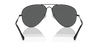 [Dark Grey Lenses, Polished Black Frame]