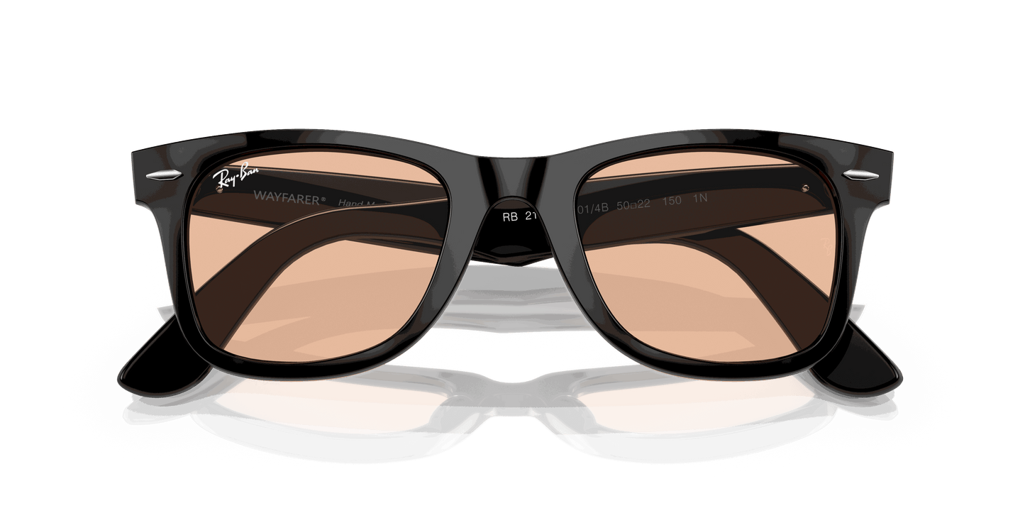 [Pink Lenses, Polished Black Frame]