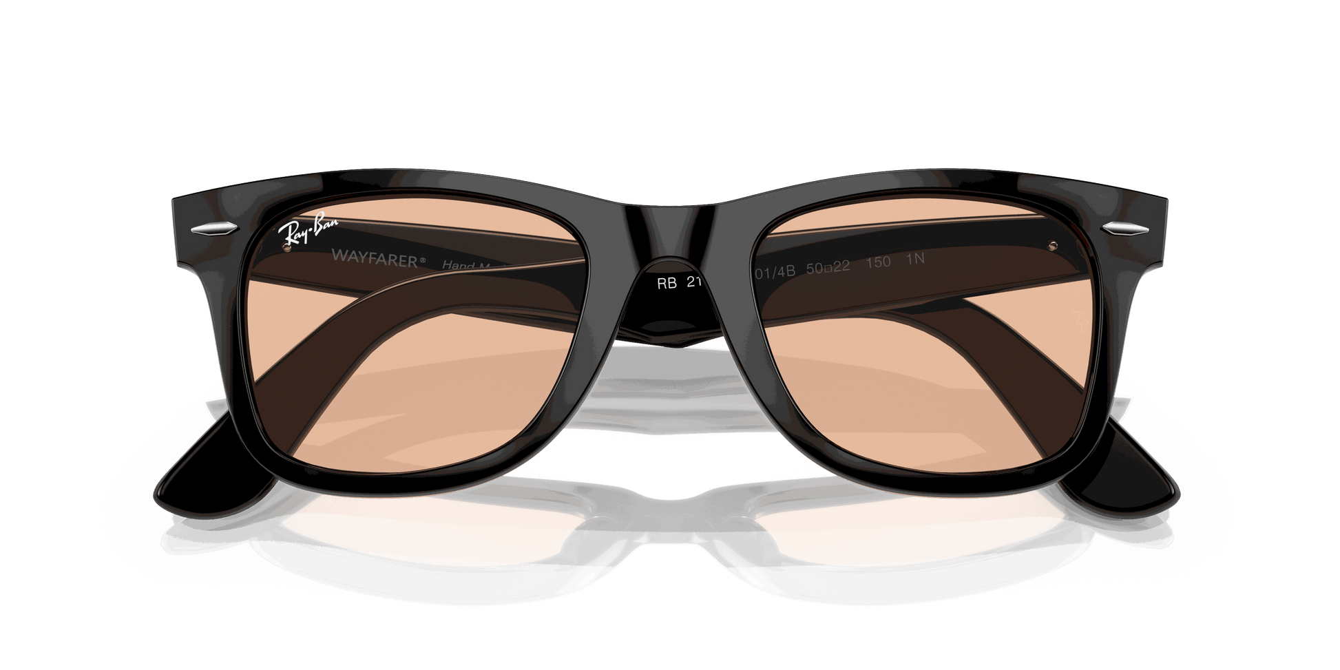 [Pink Lenses, Polished Black Frame]