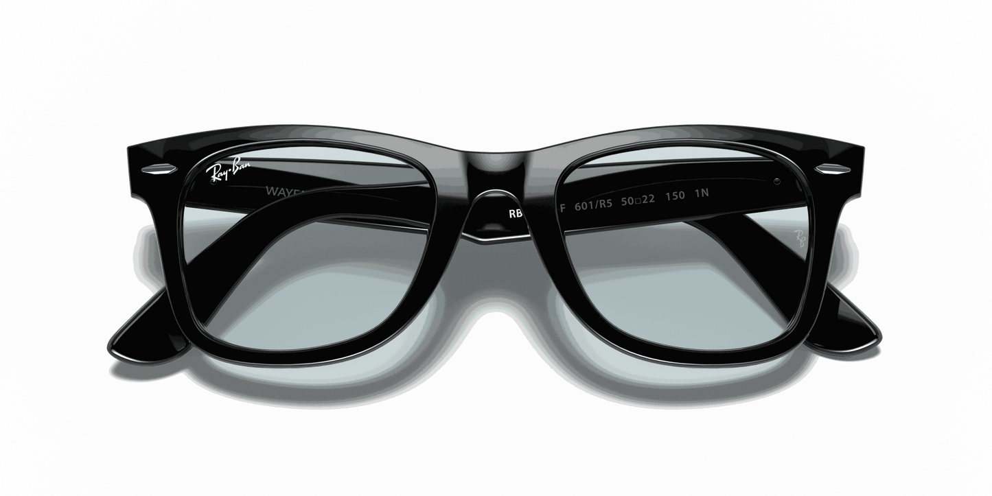 [Light Grey Lenses, Polished Black Frame]