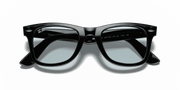 Light Grey Lenses, Polished Black Frame