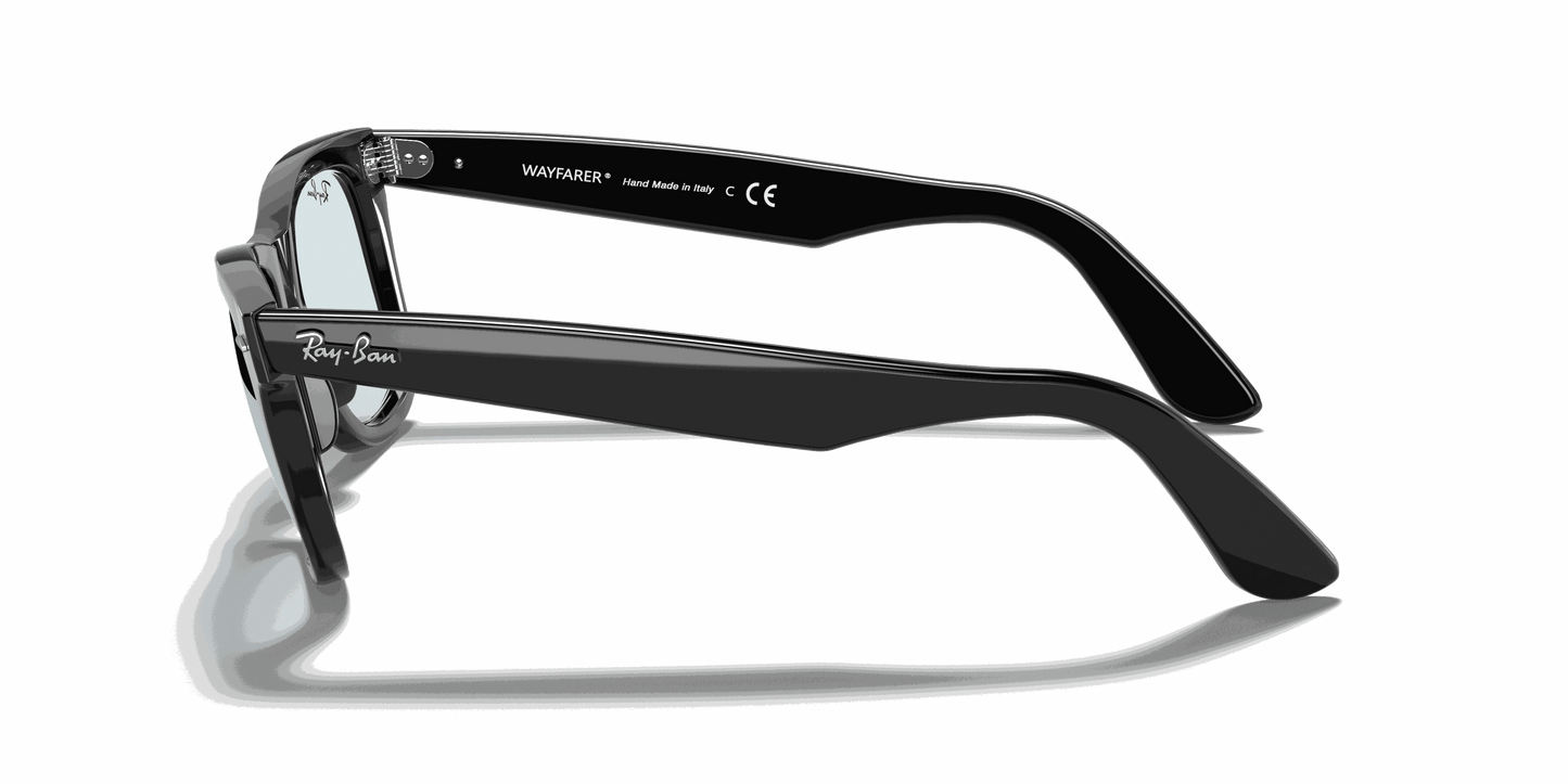 [Light Grey Lenses, Polished Black Frame]