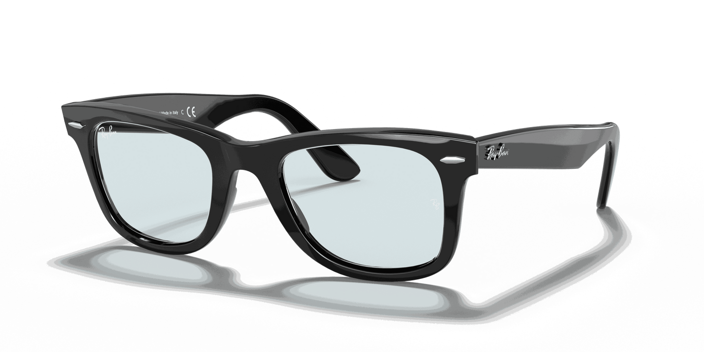 [Light Grey Lenses, Polished Black Frame]