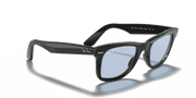 Blue/Grey Classic Lenses, Polished Black Frame