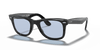 [Blue/Grey Classic Lenses, Polished Black Frame]