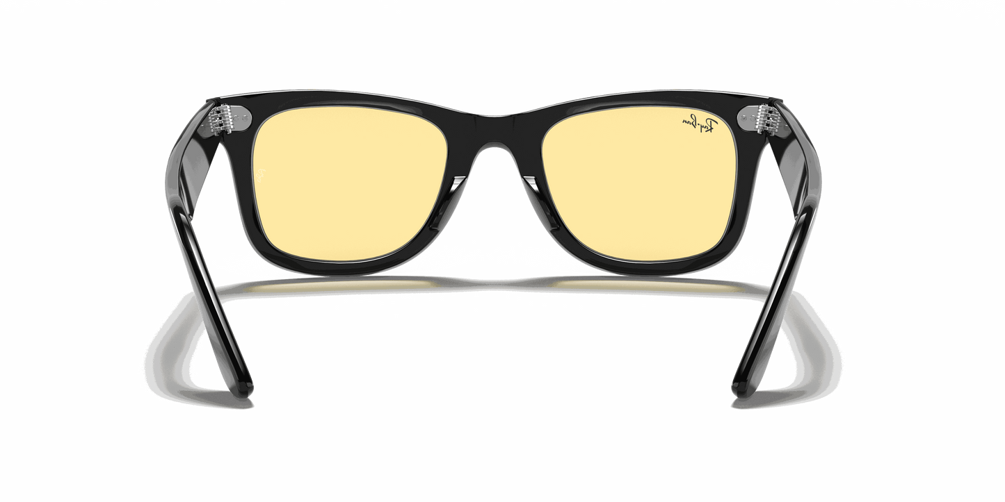 [Yellow Classic Lenses, Polished Black Frame]