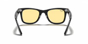 Yellow Classic Lenses, Polished Black Frame