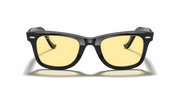 Yellow Classic Lenses, Polished Black Frame