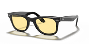 Yellow Classic Lenses, Polished Black Frame