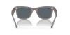 [Blue Lenses, Polished Grey On Transparent Frame]