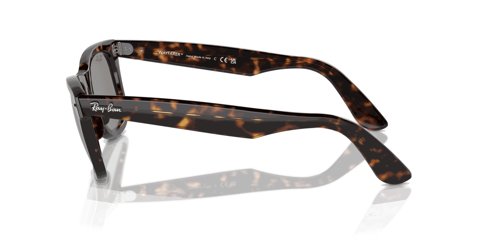 [Grey Lenses, Polished Havana Frame]