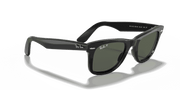 Green Lenses, Polished Black Frame