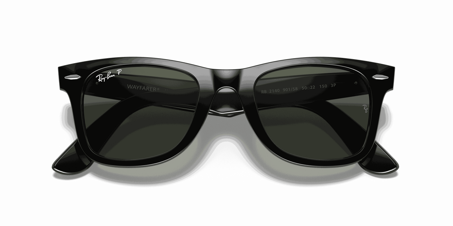 [Green Lenses, Polished Black Frame]