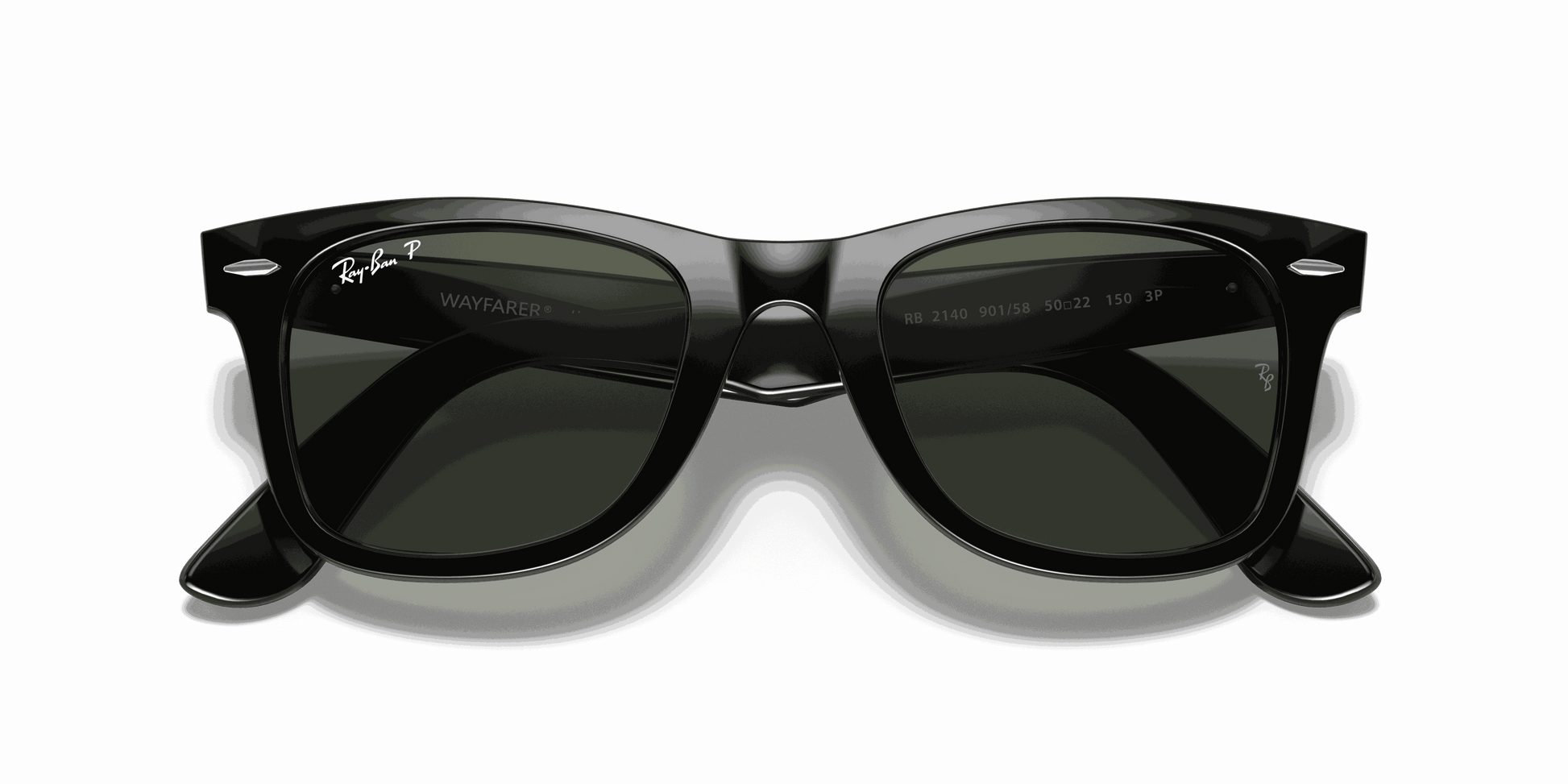 [Green Lenses, Polished Black Frame]