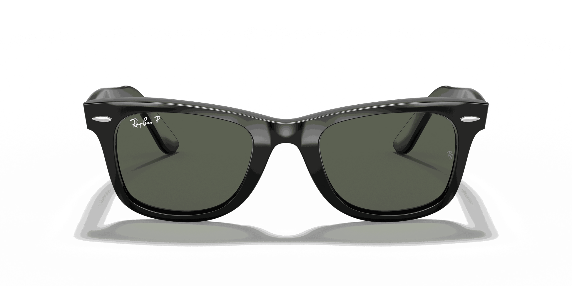 [Green Lenses, Polished Black Frame]