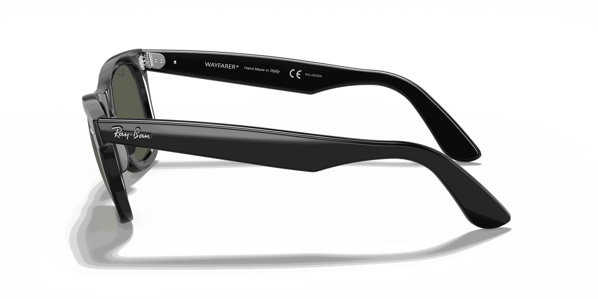 [Green Lenses, Polished Black Frame]