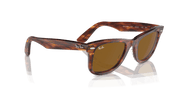 B-15 Brown Lenses, Polished Striped Havana Frame