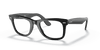 [Clear Lenses, Polished Black Frame]