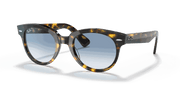 Light Blue Gradient Lenses, Polished Yellow Havana Frame