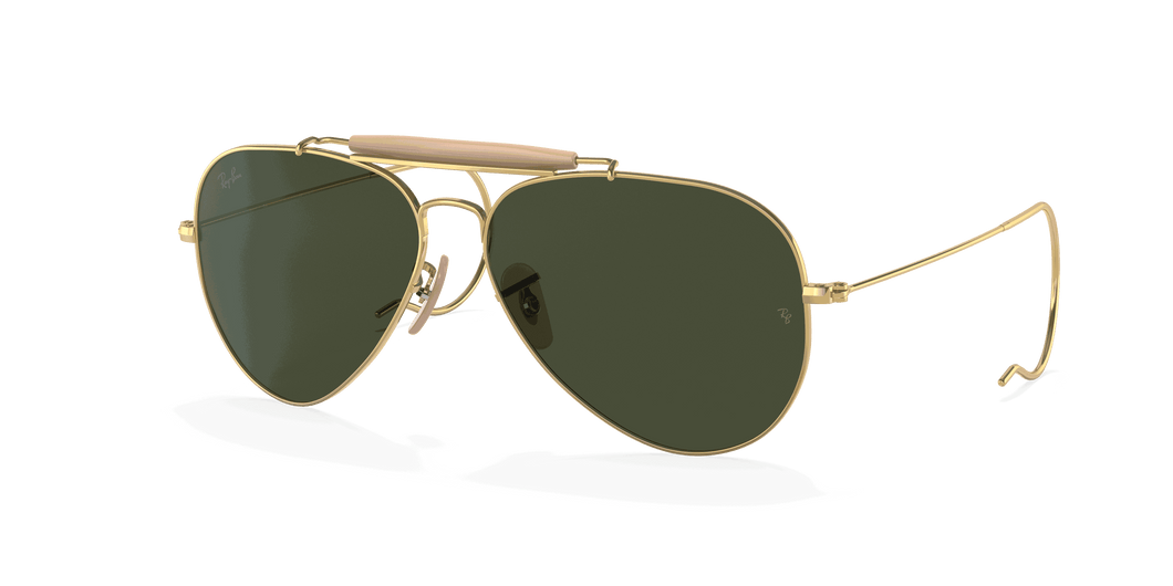 [G-15 Green Lenses, Polished Arista Gold Frame]