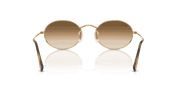 Clear Gradient Brown Lenses, Polished Arista Gold Frame