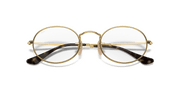 Clear Lenses, Polished Arista Gold Frame