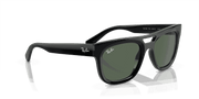 Dark Green Lenses, Polished Black Frame