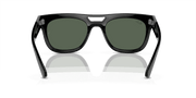 Dark Green Lenses, Polished Black Frame