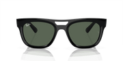 Dark Green Lenses, Polished Black Frame