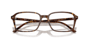 Clear Lenses, Polished Transparent Fantasy Brown & Yellow Frame