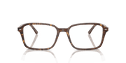 Clear Lenses, Polished Transparent Fantasy Brown & Yellow Frame