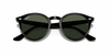 [Green Classic Lenses, Polished Black Frame]