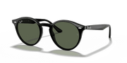 Green Classic Lenses, Polished Black Frame