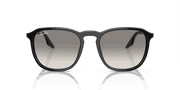 Light Grey Lenses, Polished Black Frame