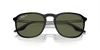 [Green Lenses, Polished Black On Transparent Frame]