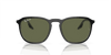 [Green Lenses, Polished Black On Transparent Frame]