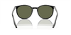 [Green Lenses, Polished Black On Transparent Frame]