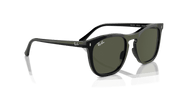 Green Lenses, Polished Black Frame